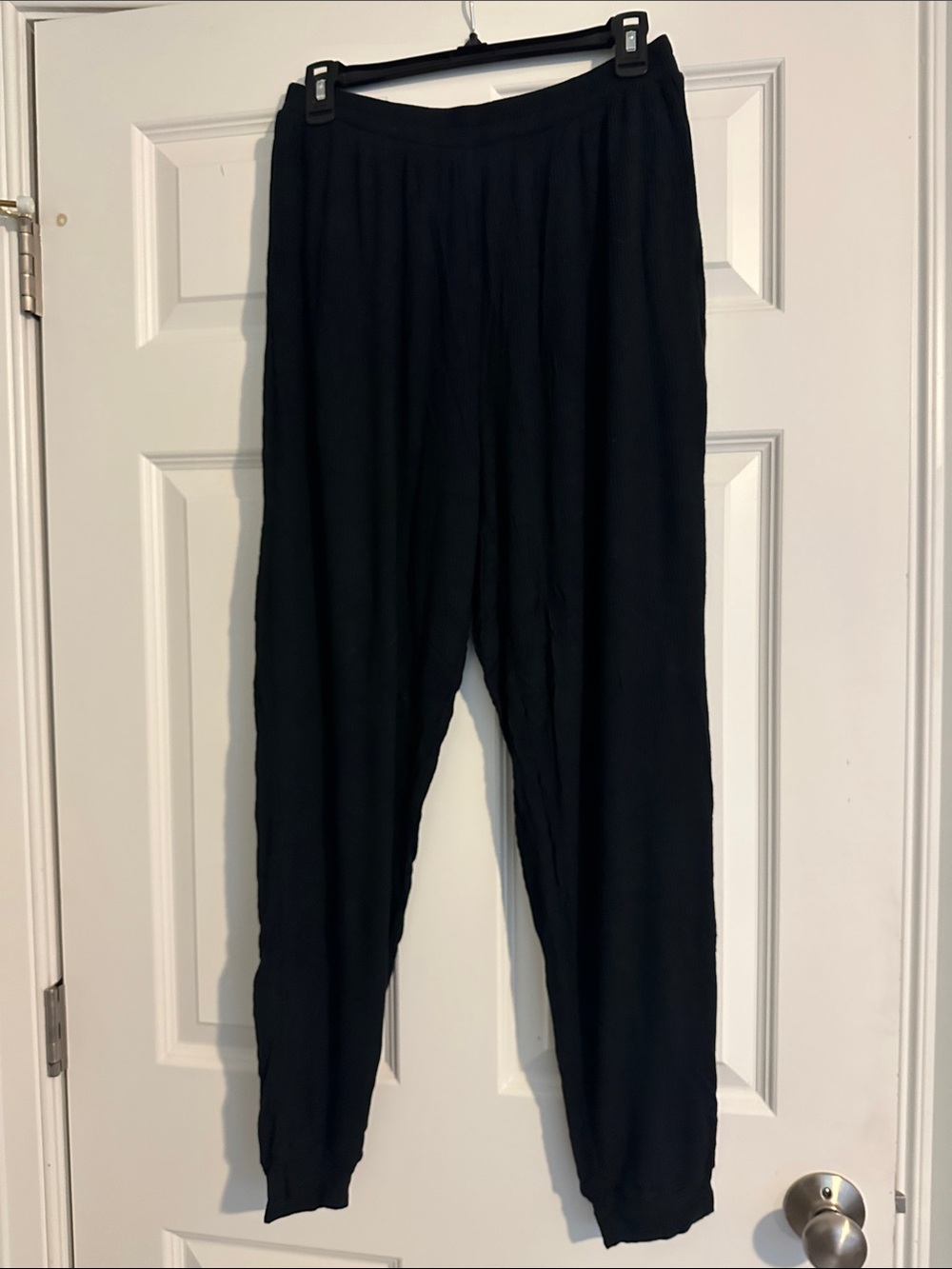ALO Yoga Black Relaxed Track Joggers